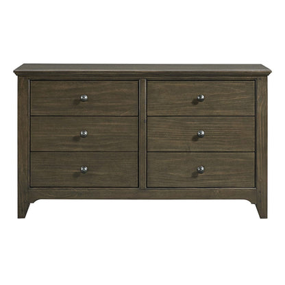 Intercon Furniture - Tahoe Youth Dresser  in River Rock - TA-BR-N6306-RVR-C view 2