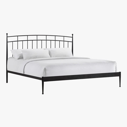 Intercon Furniture - Traditional King Metal Bed in Matte - MB-BR-TRDKNG-MTE-C view 1