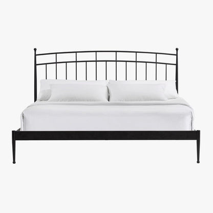 Intercon Furniture - Traditional King Metal Bed in Matte - MB-BR-TRDKNG-MTE-C view 3