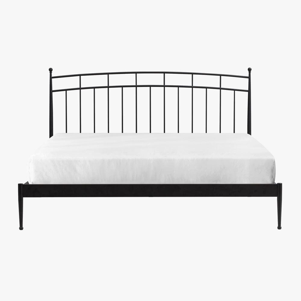 Intercon Furniture - Traditional King Metal Bed in Matte - MB-BR-TRDKNG-MTE-C view 4