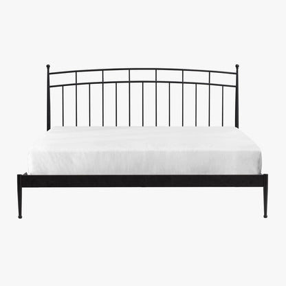 Intercon Furniture - Traditional King Metal Bed in Matte - MB-BR-TRDKNG-MTE-C view 4