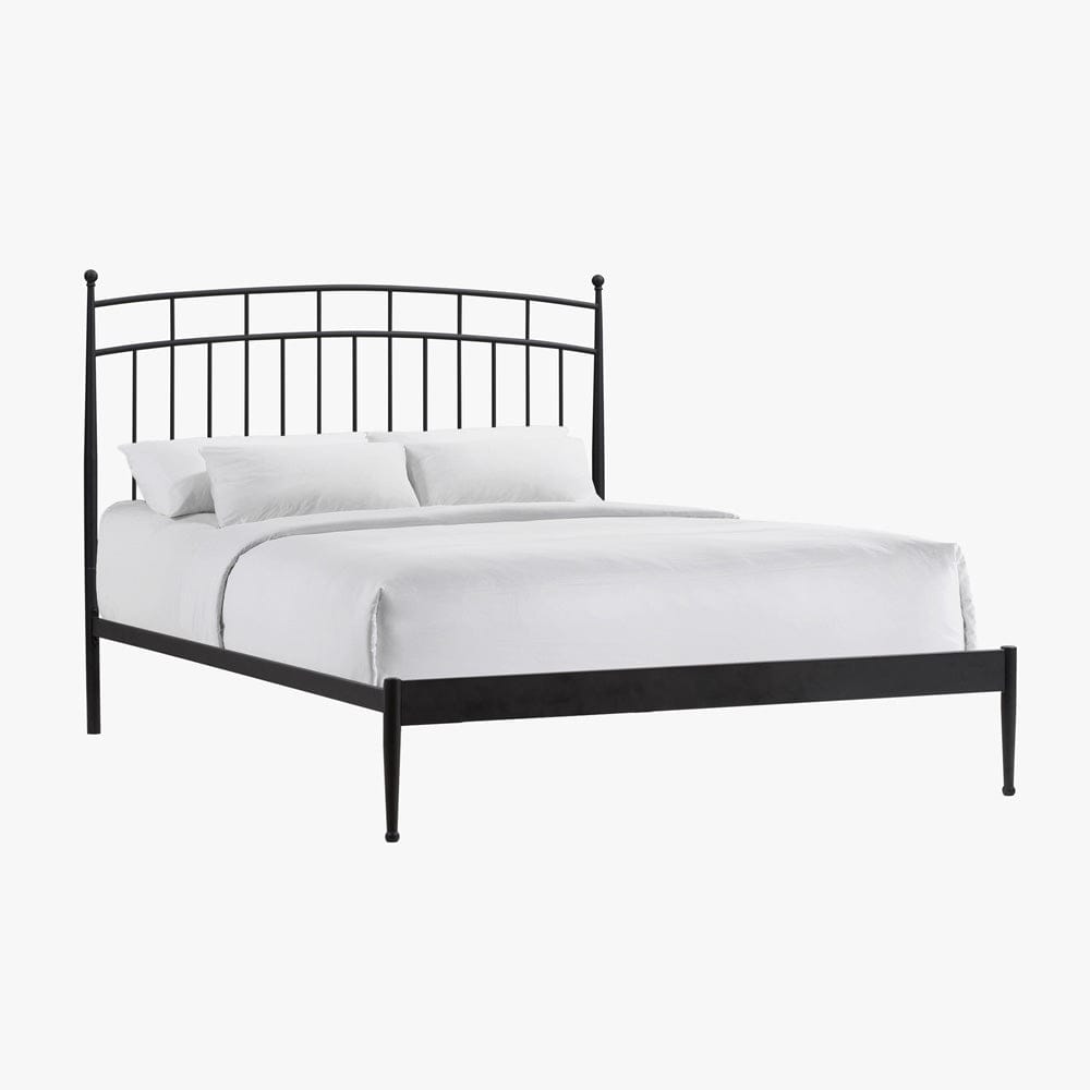 Intercon Furniture - Traditional Queen Metal Bed in Matte - MB-BR-TRDQEN-MTE-C view 1