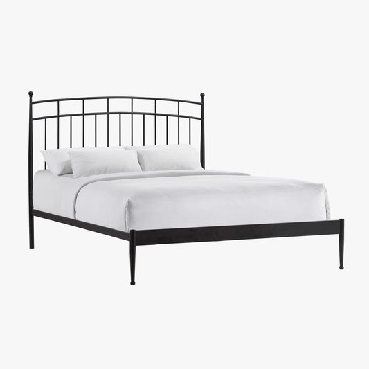 Intercon Furniture - Traditional Queen Metal Bed in Matte - MB-BR-TRDQEN-MTE-C view 1