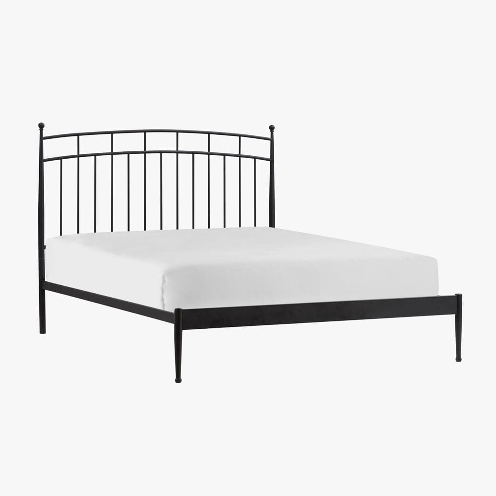 Intercon Furniture - Traditional Queen Metal Bed in Matte - MB-BR-TRDQEN-MTE-C view 2