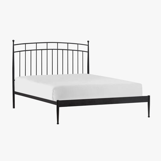 Intercon Furniture - Traditional Queen Metal Bed in Matte - MB-BR-TRDQEN-MTE-C view 2