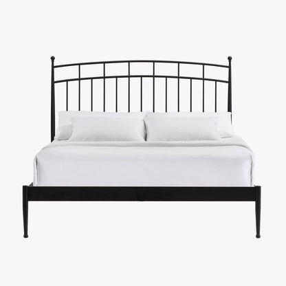 Intercon Furniture - Traditional Queen Metal Bed in Matte - MB-BR-TRDQEN-MTE-C view 3