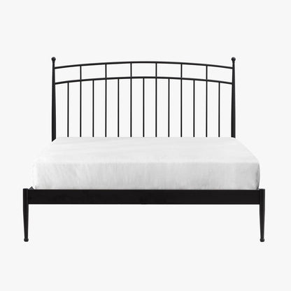 Intercon Furniture - Traditional Queen Metal Bed in Matte - MB-BR-TRDQEN-MTE-C view 4