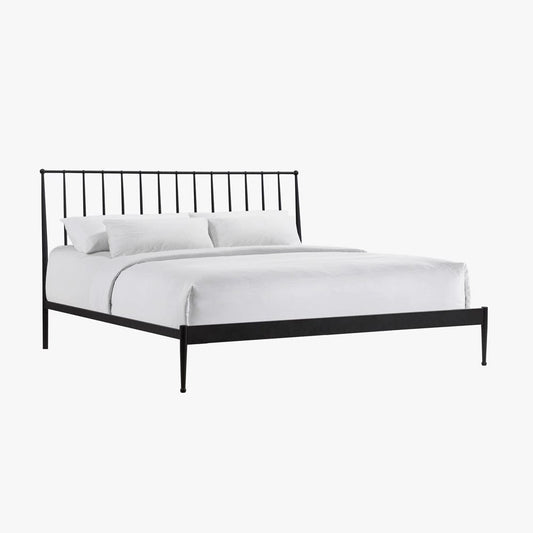Intercon Furniture - Transitional King Metal Bed in Matte - MB-BR-TRNKNG-MTE-C view 1
