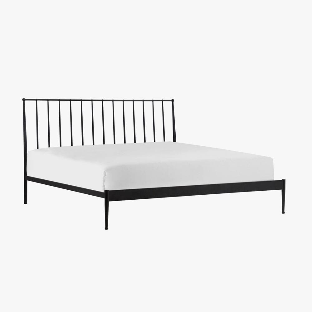 Intercon Furniture - Transitional King Metal Bed in Matte - MB-BR-TRNKNG-MTE-C view 2