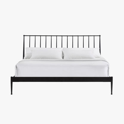 Intercon Furniture - Transitional King Metal Bed in Matte - MB-BR-TRNKNG-MTE-C view 3