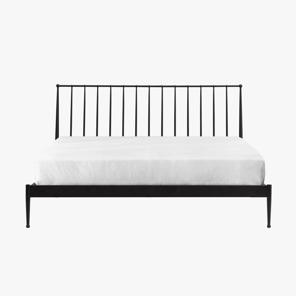 Intercon Furniture - Transitional King Metal Bed in Matte - MB-BR-TRNKNG-MTE-C view 4