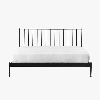 Intercon Furniture - Transitional King Metal Bed in Matte - MB-BR-TRNKNG-MTE-C view 4