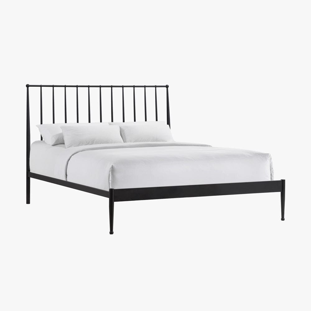 Intercon Furniture - Transitional Queen Metal Bed in Matte - MB-BR-TRNQEN-MTE-C view 1