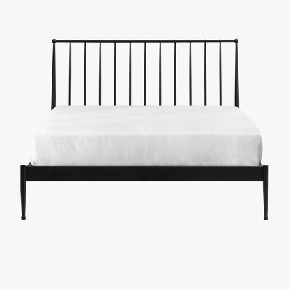 Intercon Furniture - Transitional Queen Metal Bed in Matte - MB-BR-TRNQEN-MTE-C view 4