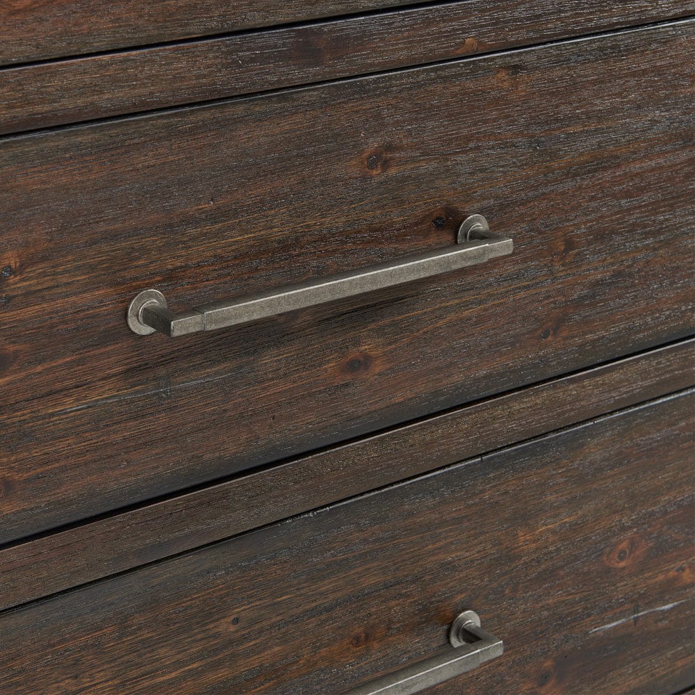 Intercon Furniture - Transitions Chest in Driftwood And Sable - TR-BR-N3606-DWS-C view 4