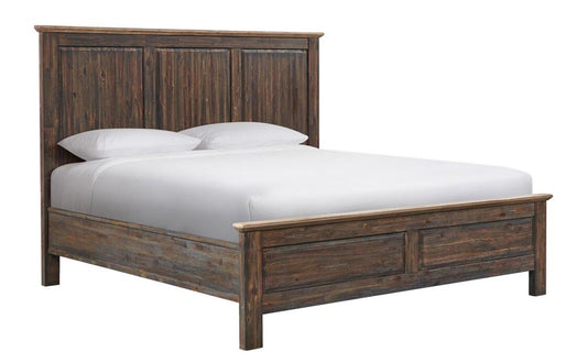 Intercon Furniture - Transitions Completed King Standard Bed in Driftwood And Sable Finish veiw 1