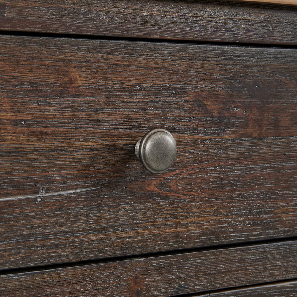 Intercon Furniture - Transitions Gentleman's Chest  in Driftwood And Sable - TR-BR-N3607D-DWS-C view 4