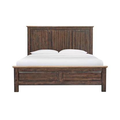 Intercon Furniture - Transitions King Standard Bed in Driftwood And Sable - TR-BR-3665K-DWS-C view 2