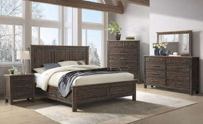Intercon Furniture - Transitions King Storage Bed in Driftwood And Sable - TR-BR-3665KS-DWS-C view 4