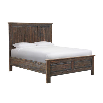 Intercon Furniture - Transitions Queen Standard Bed in Driftwood And Sable - TR-BR-3665Q-DWS-C view 1