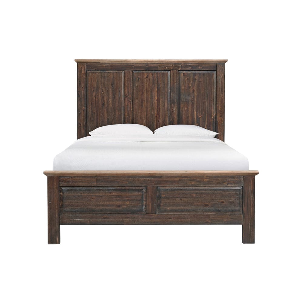 Intercon Furniture - Transitions Queen Storage Bed in Driftwood And Sable - TR-BR-3665QS-DWS-C view 2