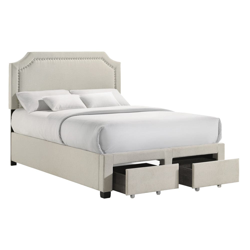 Intercon Furniture - Tropic Full Storage Bed in Beige - UB-BR-TRPFUL-BGE-C view 1