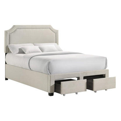 Intercon Furniture - Tropic Full Storage Bed in Beige - UB-BR-TRPFUL-BGE-C view 1