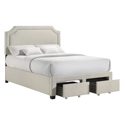 Intercon Furniture - Tropic Full Storage Bed in Beige - UB-BR-TRPFUL-BGE-C view 1