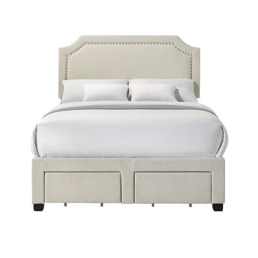 Intercon Furniture - Tropic Full Storage Bed in Beige - UB-BR-TRPFUL-BGE-C view 2