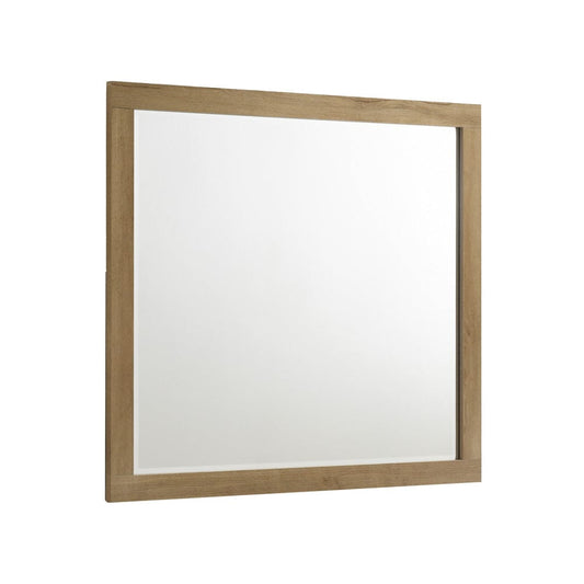 Intercon Furniture - Vega Mirror in Natural Oak Melamine - VG-BR-2291-NNM-C view 1