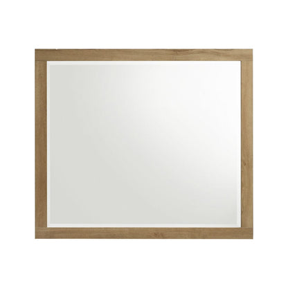 Intercon Furniture - Vega Mirror in Natural Oak Melamine - VG-BR-2291-NNM-C view 2
