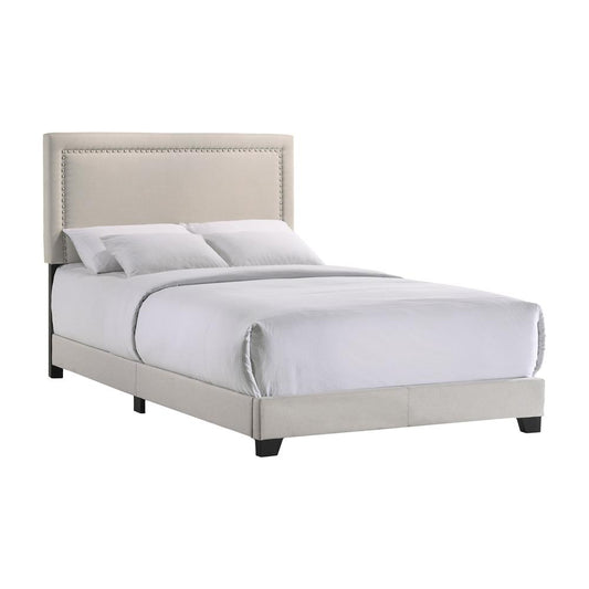 Intercon Furniture - Zion Full UPH Bed - UB-BR-ZONFUL-FOG-C veiw 1