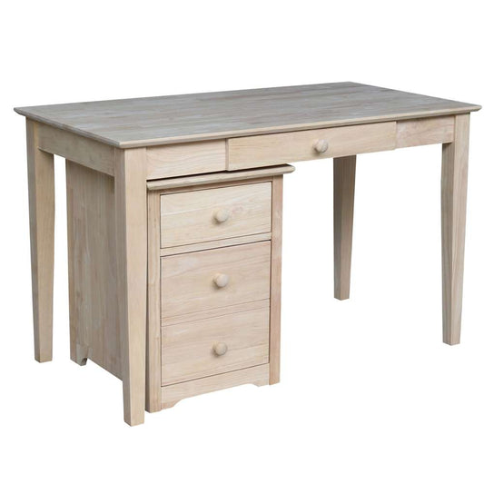 International Concepts - 2 Drawer File Cabinet with Of-41 Desk - K-OF-51-41 view 1