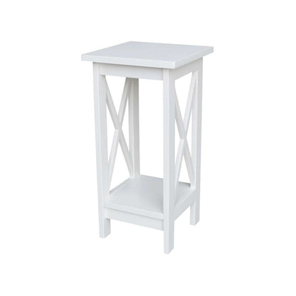 International Concepts - 24in X-Sided Plant Stand in White Finish - OT08-3071X view 1