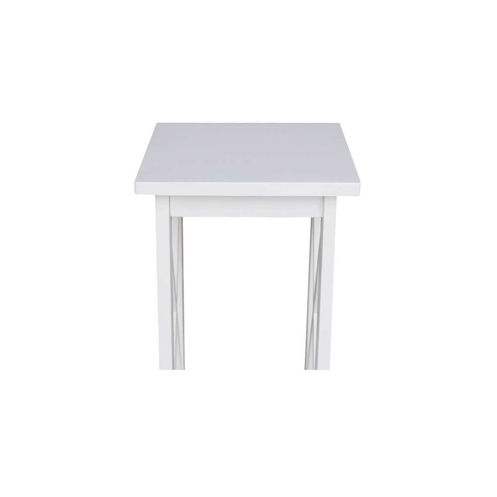 International Concepts - 24in X-Sided Plant Stand in White Finish - OT08-3071X view 6