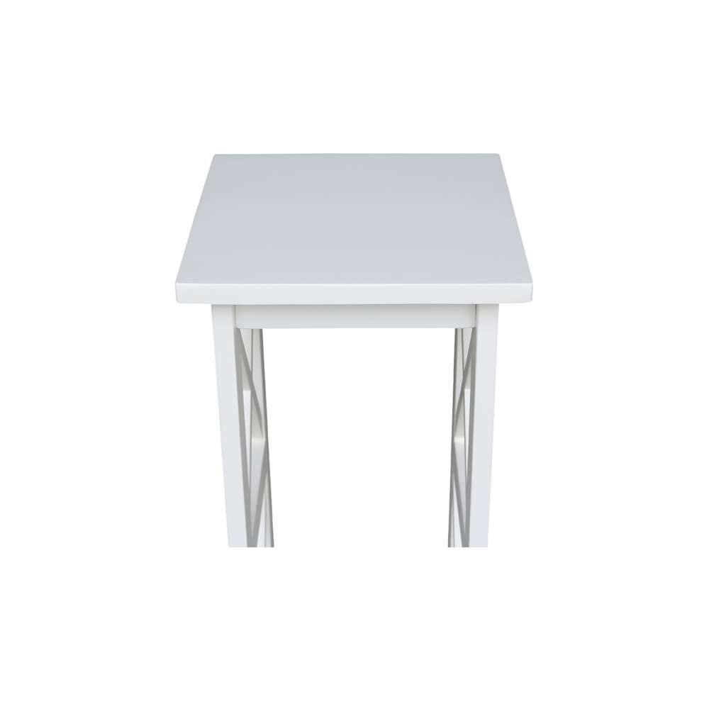 International Concepts - 30in X-Sided Plant Stand in White Finish - OT08-3070X view 6