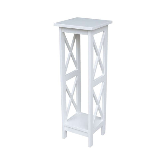 International Concepts - 36in X-Sided Plant Stand in White Finish - OT08-3069X view 1