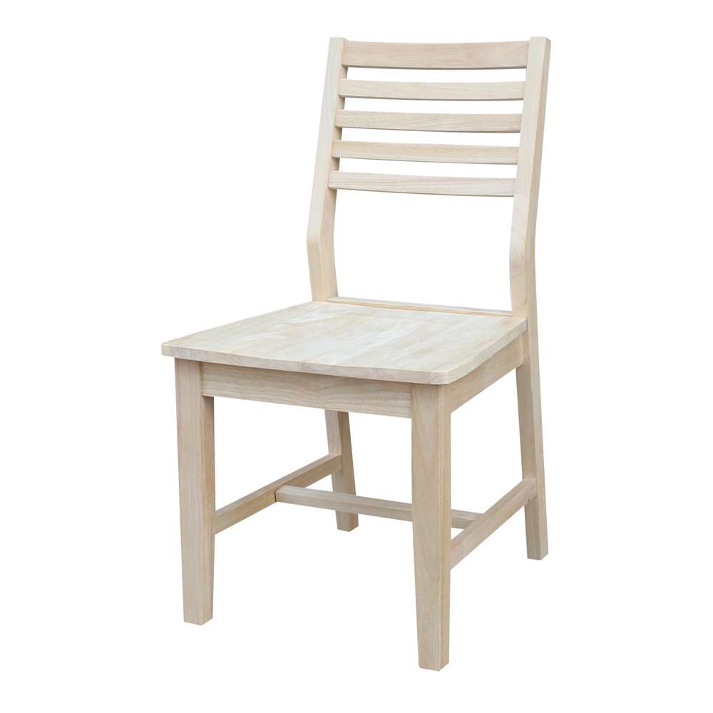International Concepts - Aspen Slat Chair (Set of 2) - C-4P view 1