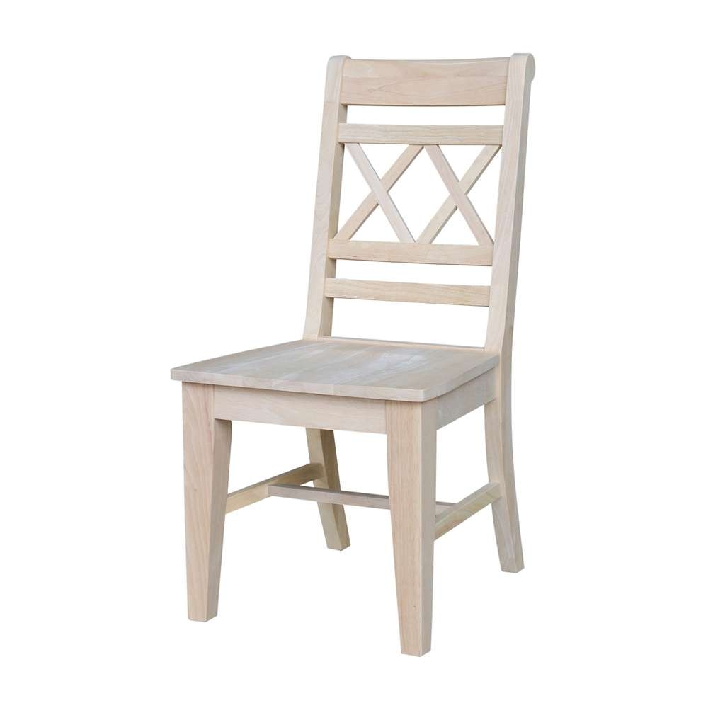 International Concepts - Canyon Double X- Back Chair (Set of 2) - C-47P view 1