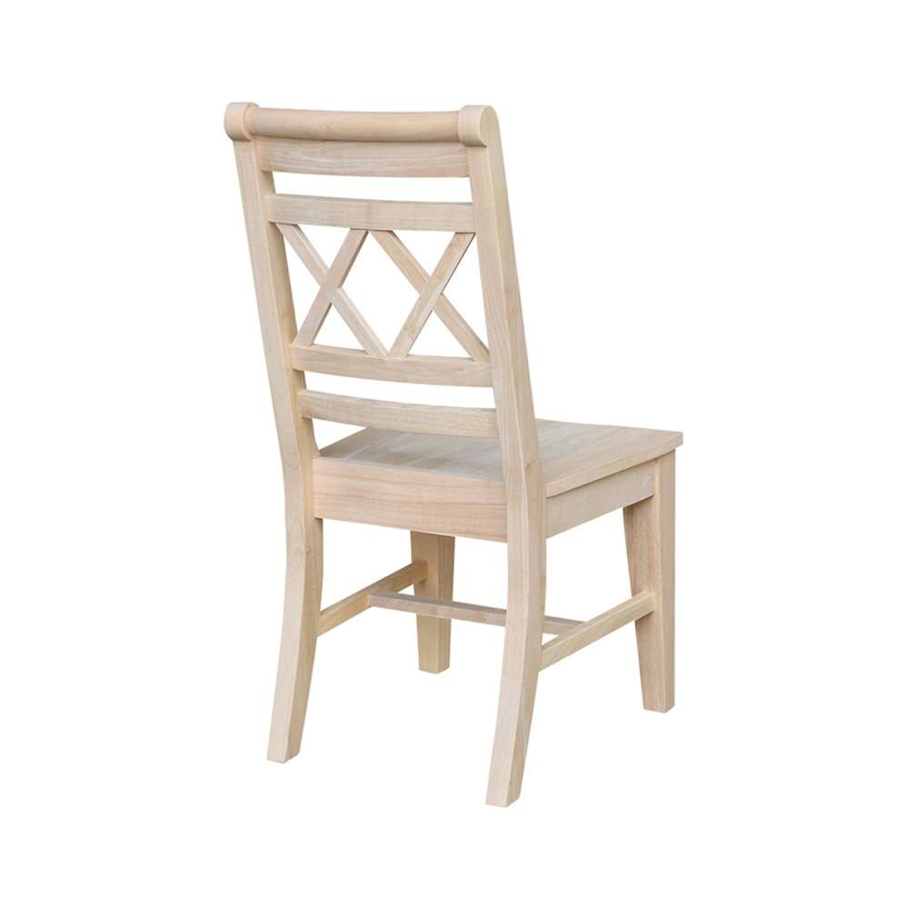 International Concepts - Canyon Double X- Back Chair (Set of 2) - C-47P view 2