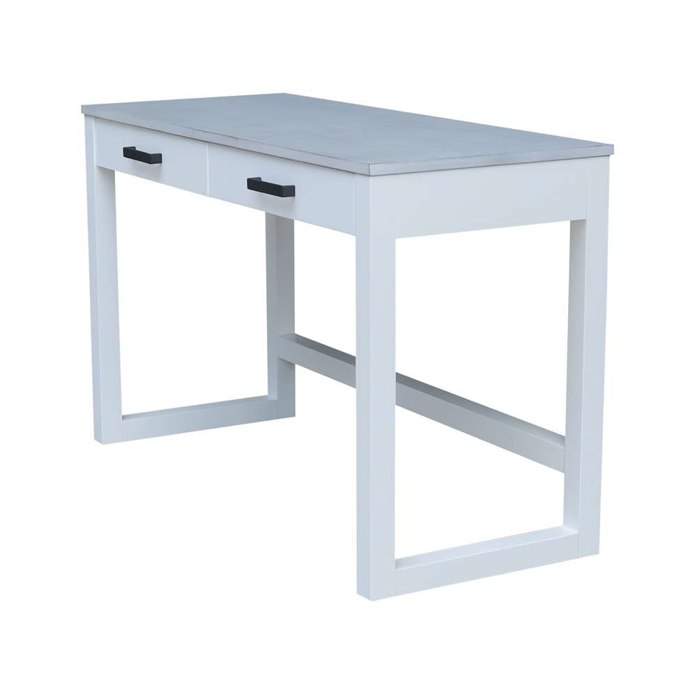 International Concepts - Carson Desk with 2 Drawers in Chalk/White Finish - OF128-71 view 8