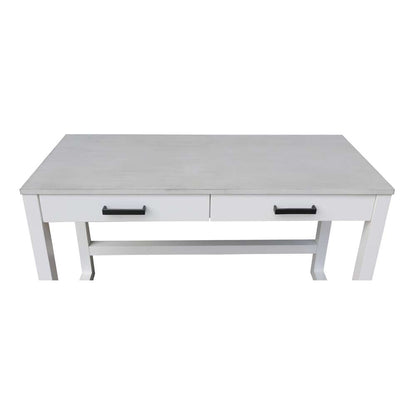 International Concepts - Carson Desk with 2 Drawers in Chalk/White Finish - OF128-71 view 10