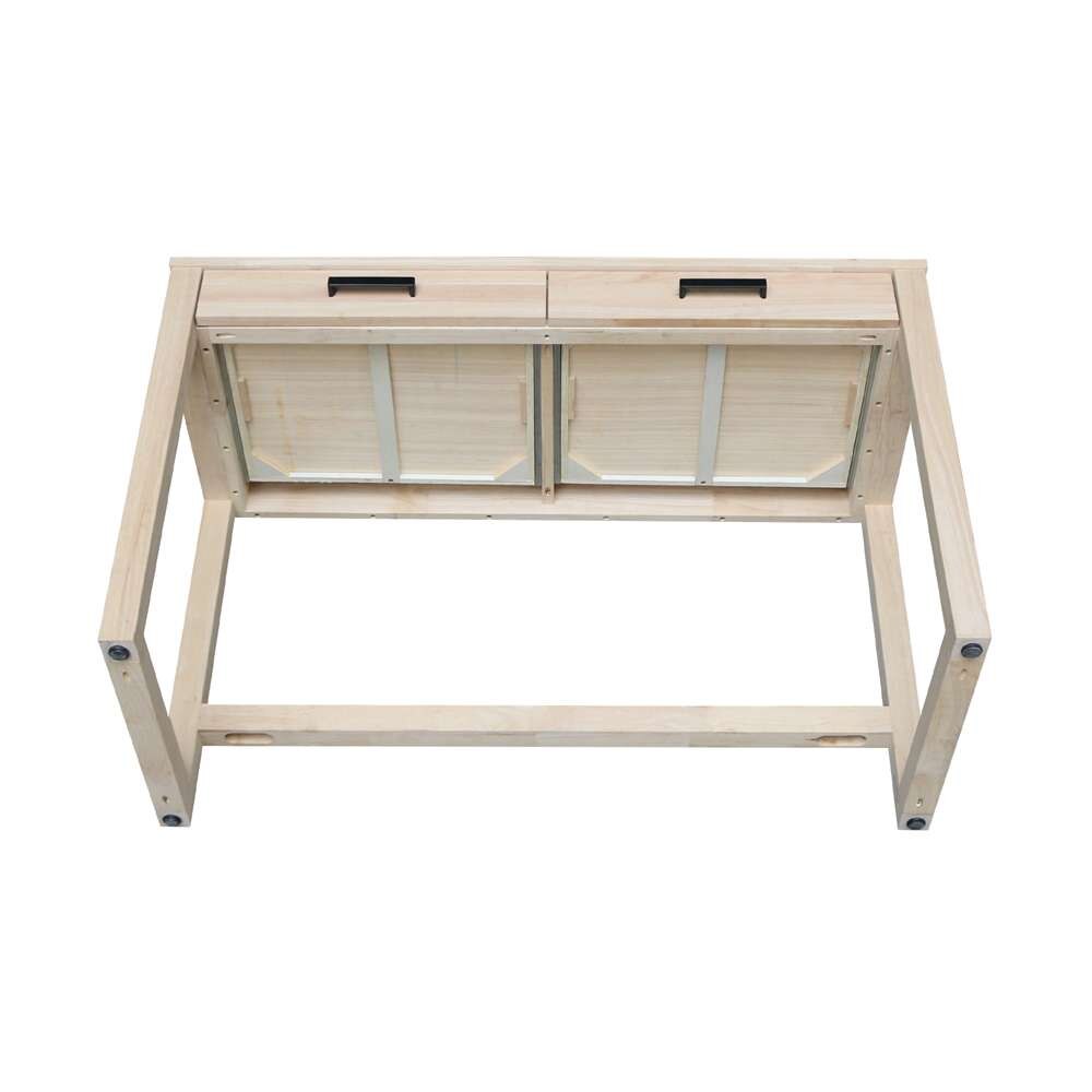International Concepts - Carson Desk with 2 Drawers - OF-71 view 12