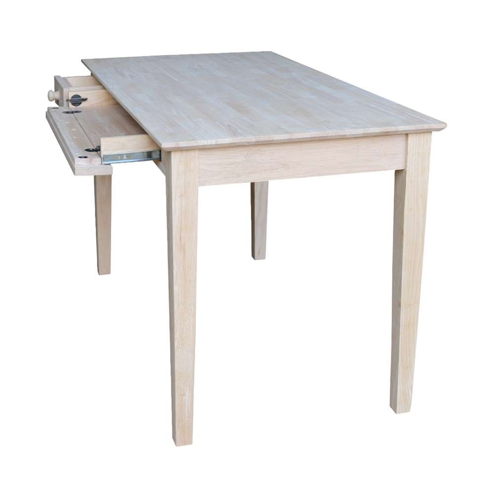 International Concepts - Computer Desk with Flip Down Drawer - OF-50 view 6