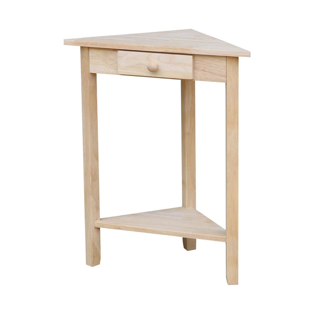 International Concepts - Corner Accent Table - OT-95 view 1