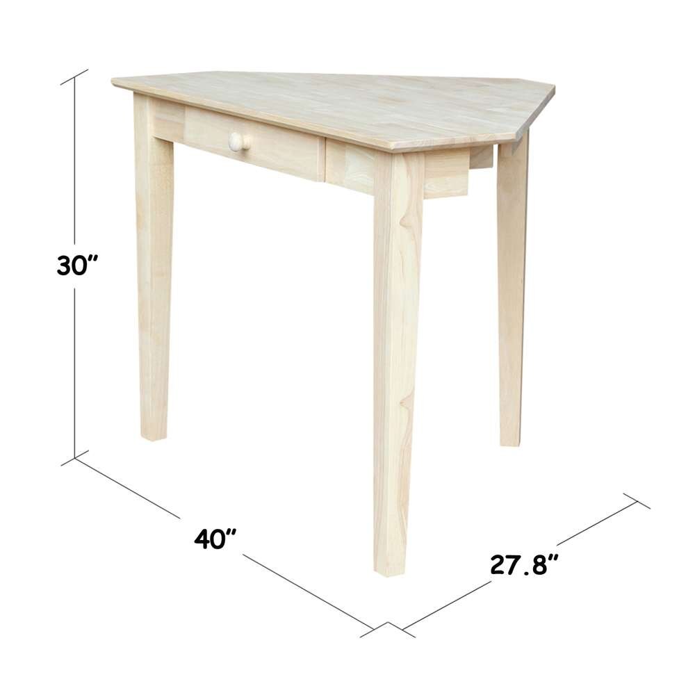 International Concepts - Corner Computer Desk - OF-48 view 2