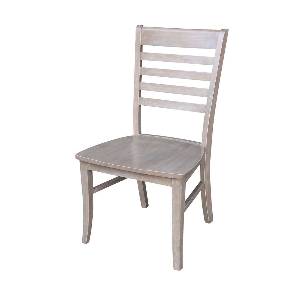 International Concepts - Cosmo Chair - Washed Finish (Set of 2) in Washed Gray Taupe Finish (Set of 2) - C09-310P view 1