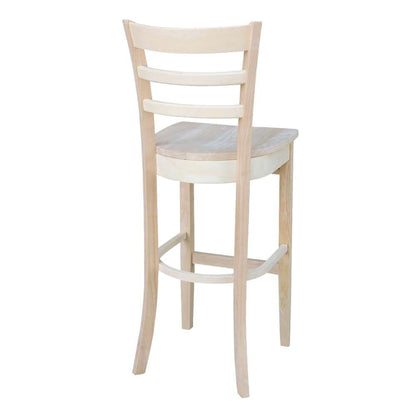 International Concepts - Emily Bar Height Stool - 30inSH - S-6173 view 2