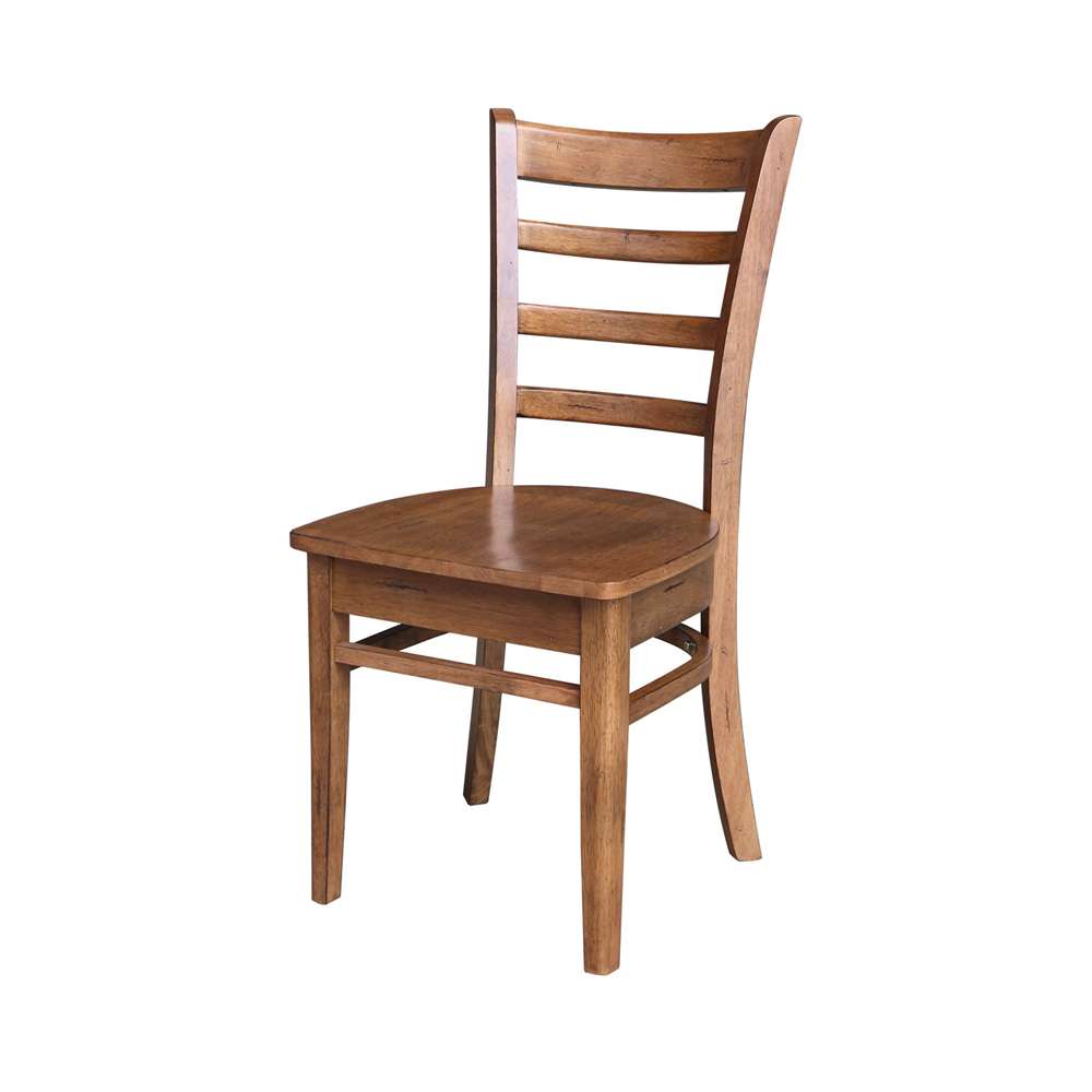 International Concepts - Emily Side Chair in Distressed Oak Finish (Set of 2) - C42-617P view 1