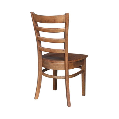 International Concepts - Emily Side Chair in Distressed Oak Finish (Set of 2) - C42-617P view 2